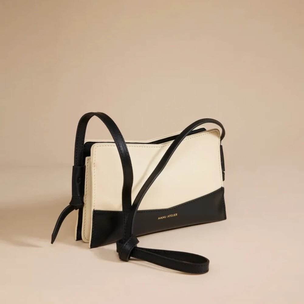 Manu Atelier Leather Crossbody Bag